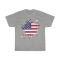 United States of America Splat Flag Standard Tee - Unisex