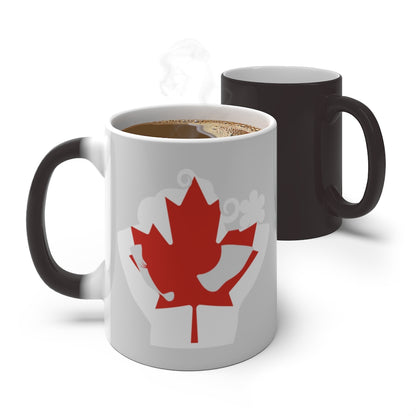 Canada Lady Color Changing Mug
