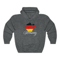 Germany Lady Flag Hoodie Sweatshirt 2 - Unisex