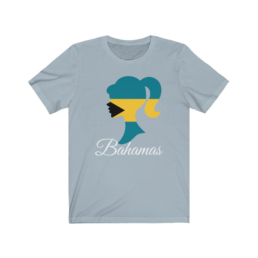 Bahamas Girl Flag Premium Tee 2 - Unisex
