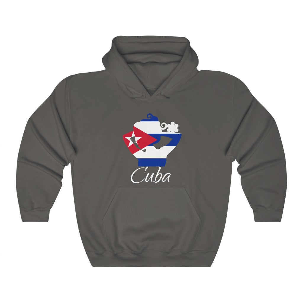 Cuba Lady Flag Hoodie Sweatshirt 2 - Unisex