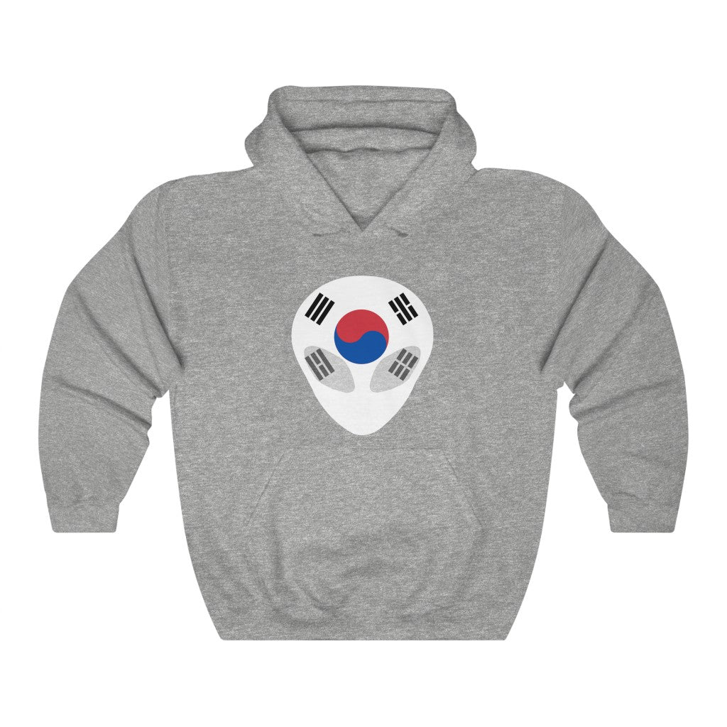 South Korea Alien Flag Hoodie Sweatshirt - Unisex