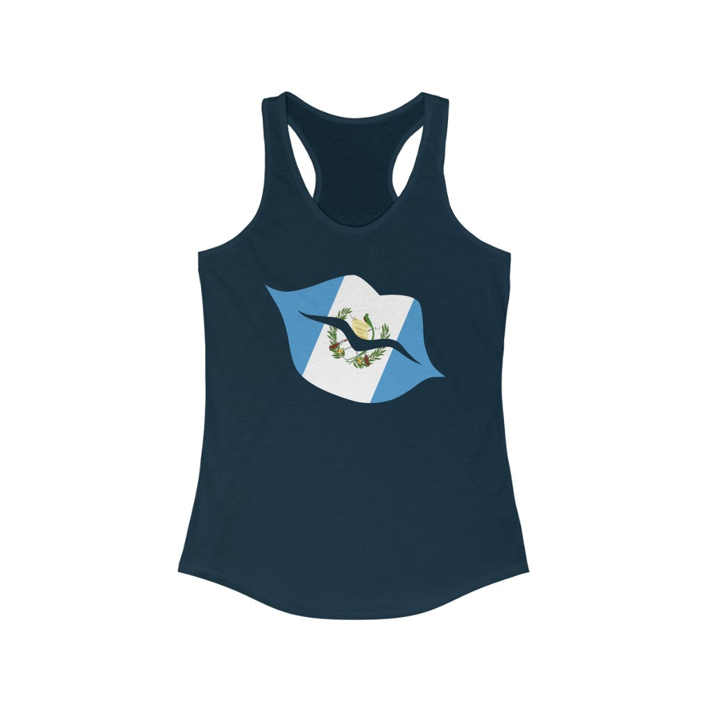 Guatemala Lips Flag Tank - Women