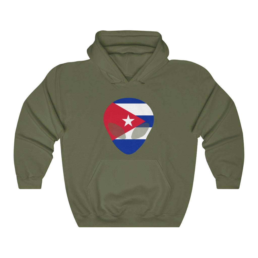Cuba Alien Flag Hoodie Sweatshirt - Unisex