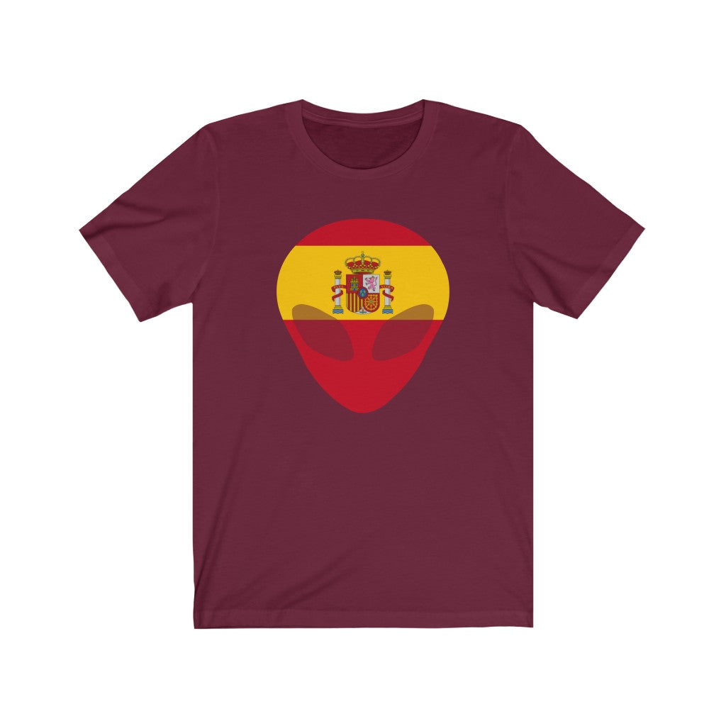 Spain Alien Flag Premium Tee - Unisex