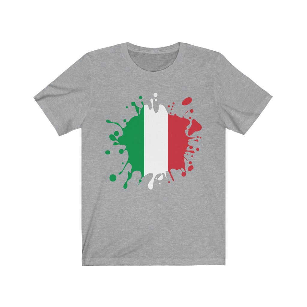 Italy Splat Flag Premium Tee - Unisex