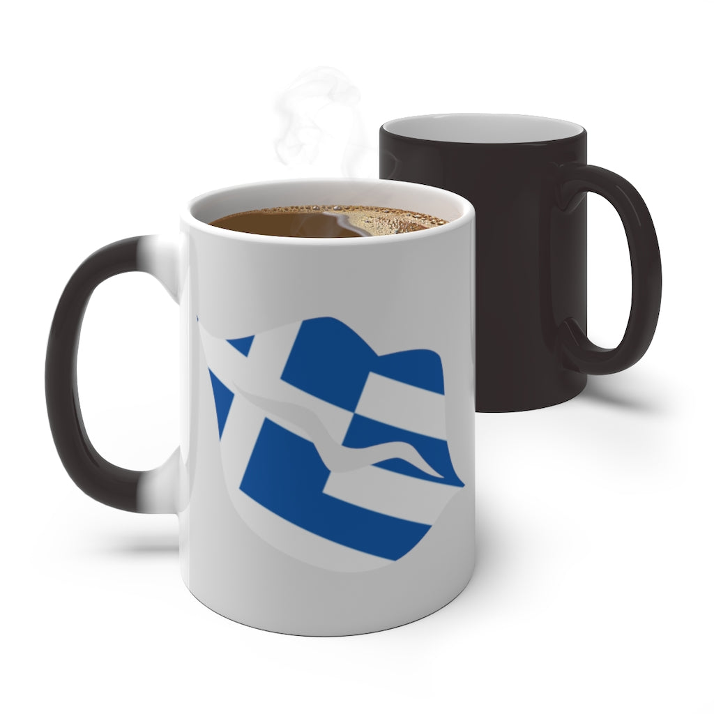Greece Lips Color Changing Mug