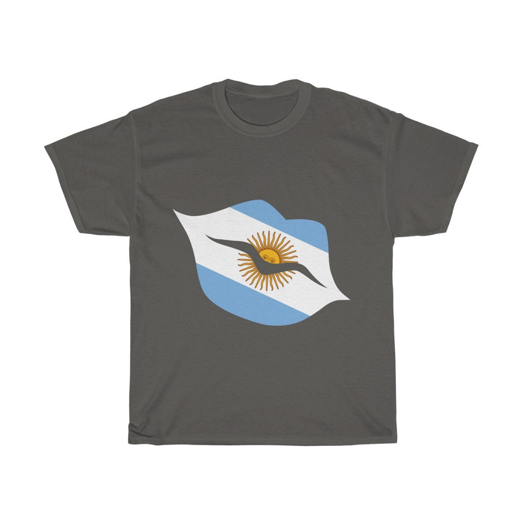 Argentina Lips Flag Standard Tee - Unisex