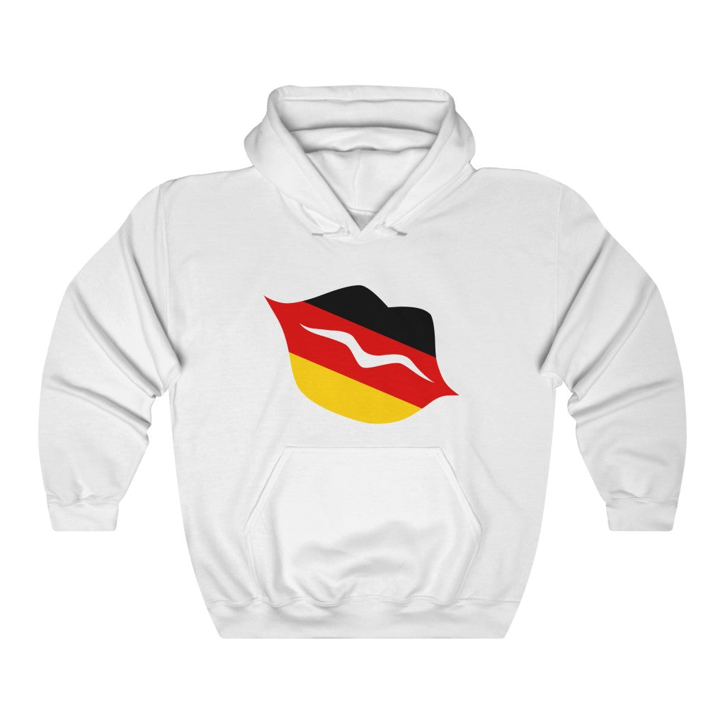 Germany Lips Flag Hoodie Sweatshirt - Unisex