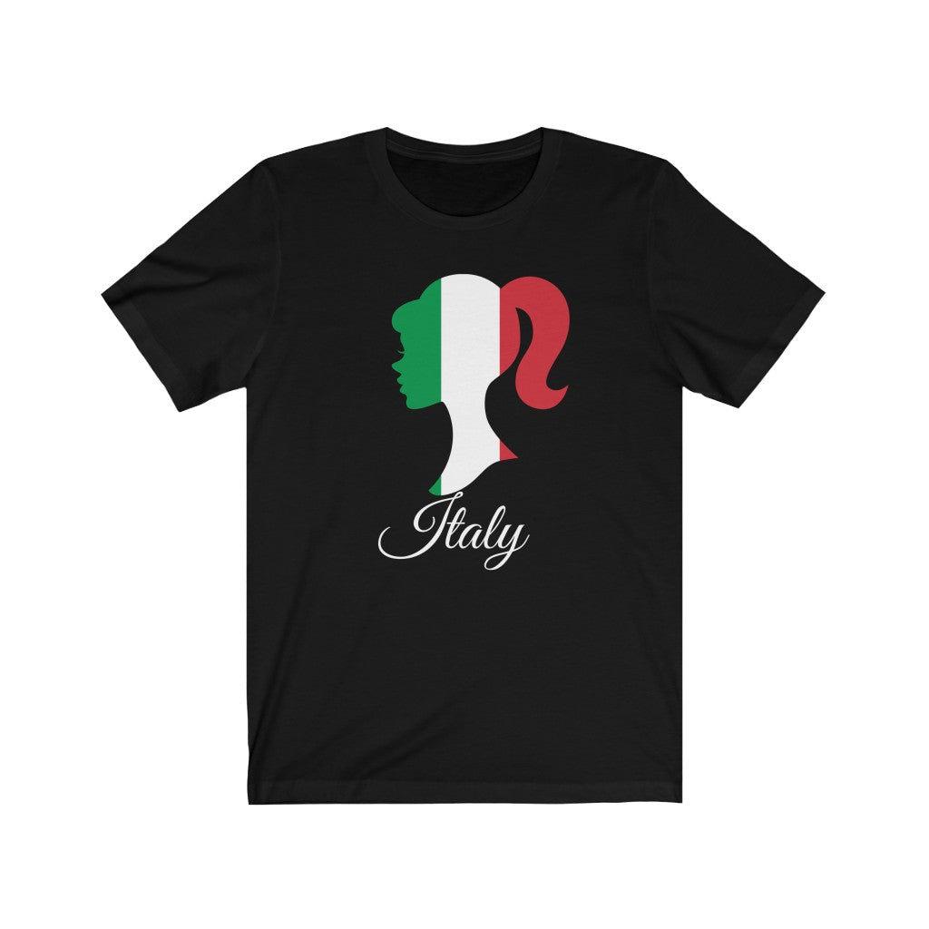 Italy Girl Flag Premium Tee 2 - Unisex
