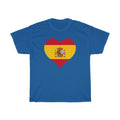 Spain Heart Flag Standard Tee - Unisex
