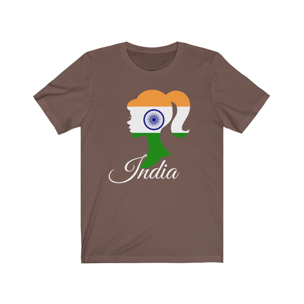 India Girl Flag Premium Tee 2 - Unisex