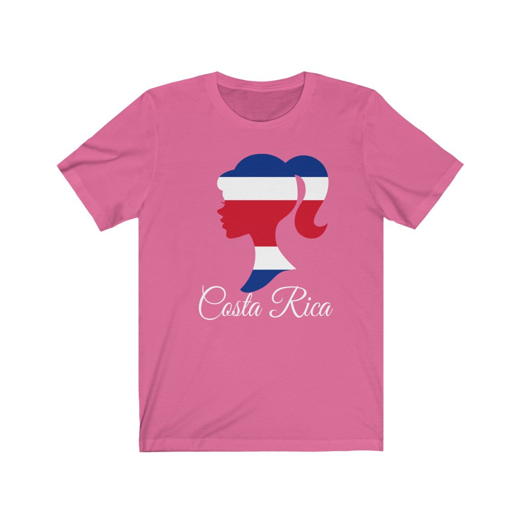 Costa Rica Girl Flag Premium Tee 2 - Unisex