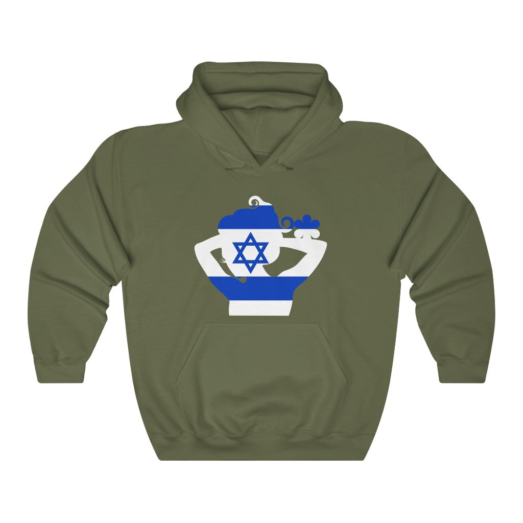 Israel Lady Flag Hoodie Sweatshirt - Unisex