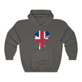 United Kingdom Girl Flag Hoodie Sweatshirt - Unisex