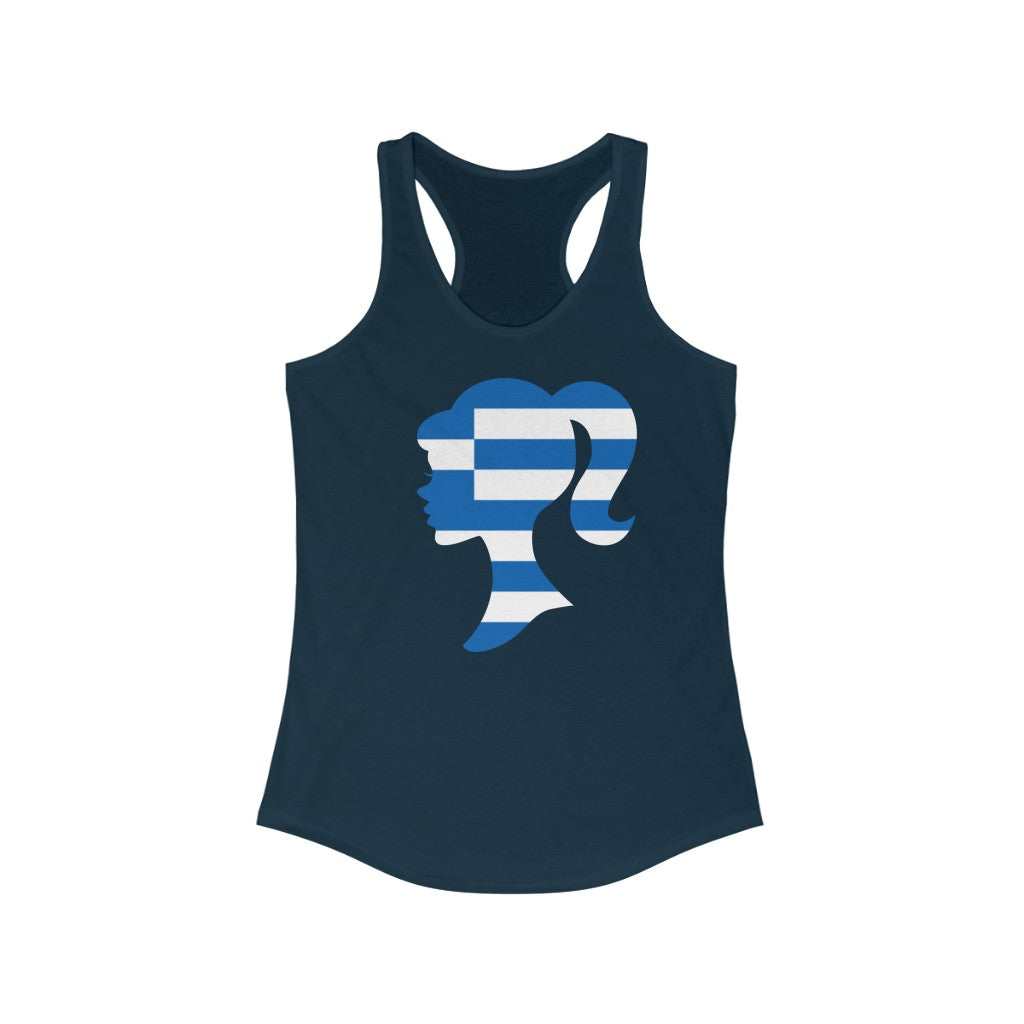 Greece Girl Flag Tank - Women