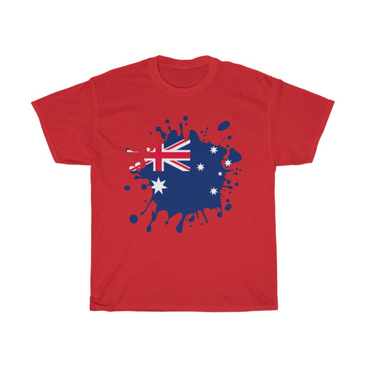Australia Splat Flag Standard Tee - Unisex