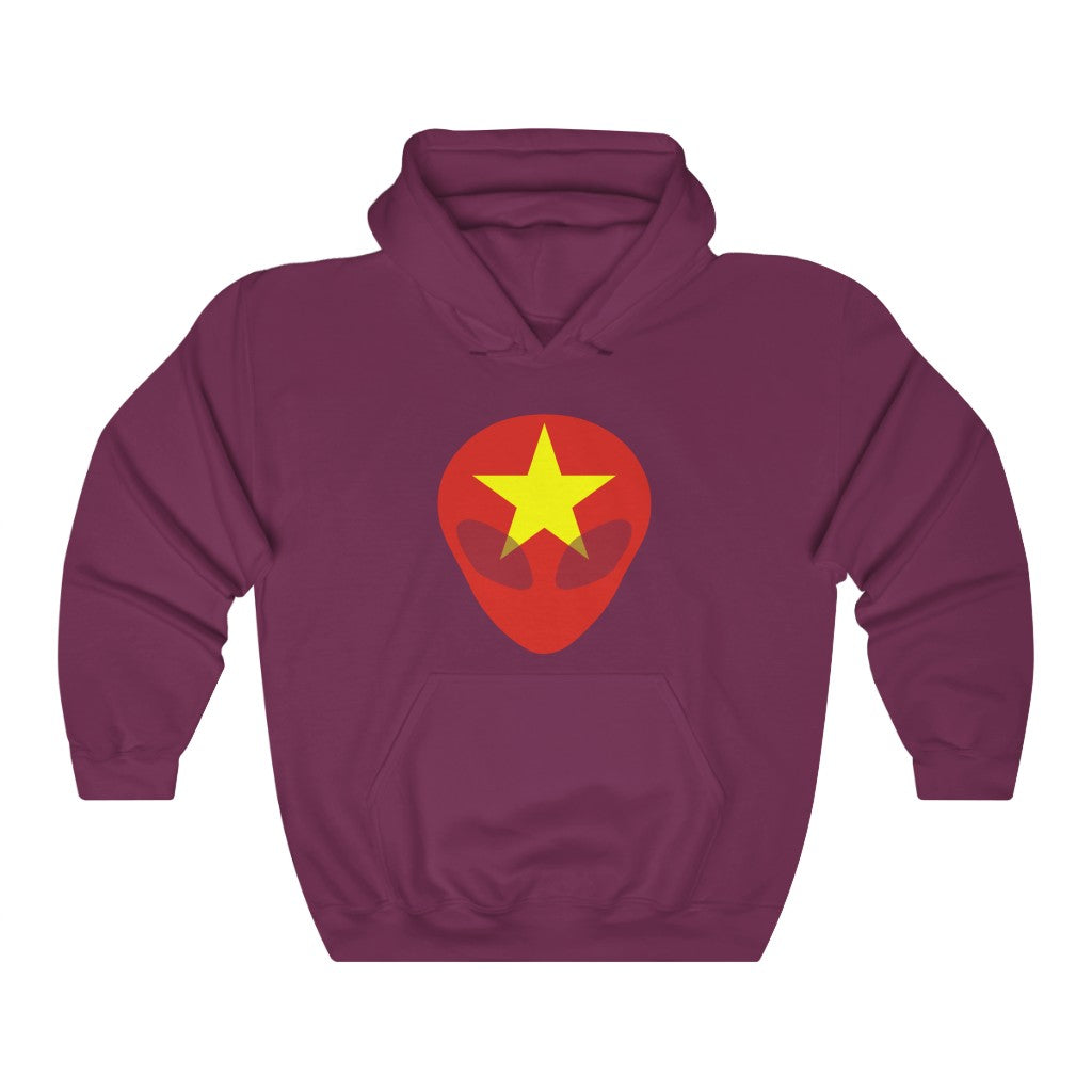 Vietnam Alien Flag Hoodie Sweatshirt - Unisex