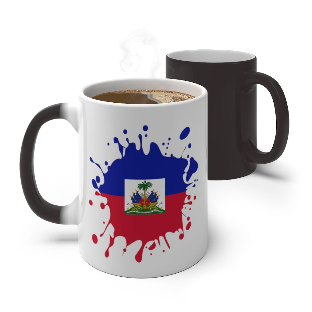 Haiti Splat Color Changing Mug
