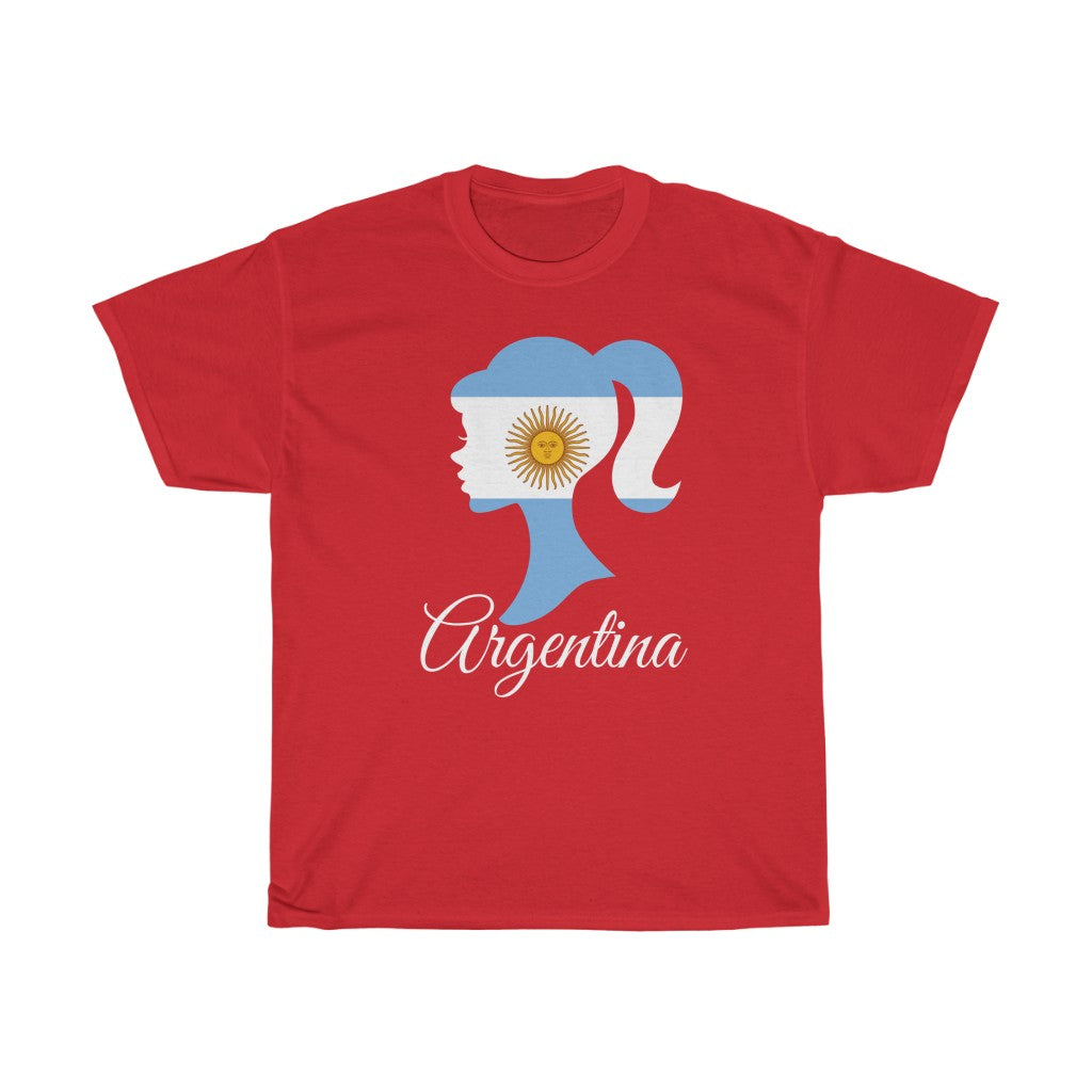 Argentina Girl Flag Standard Tee 2 - Unisex