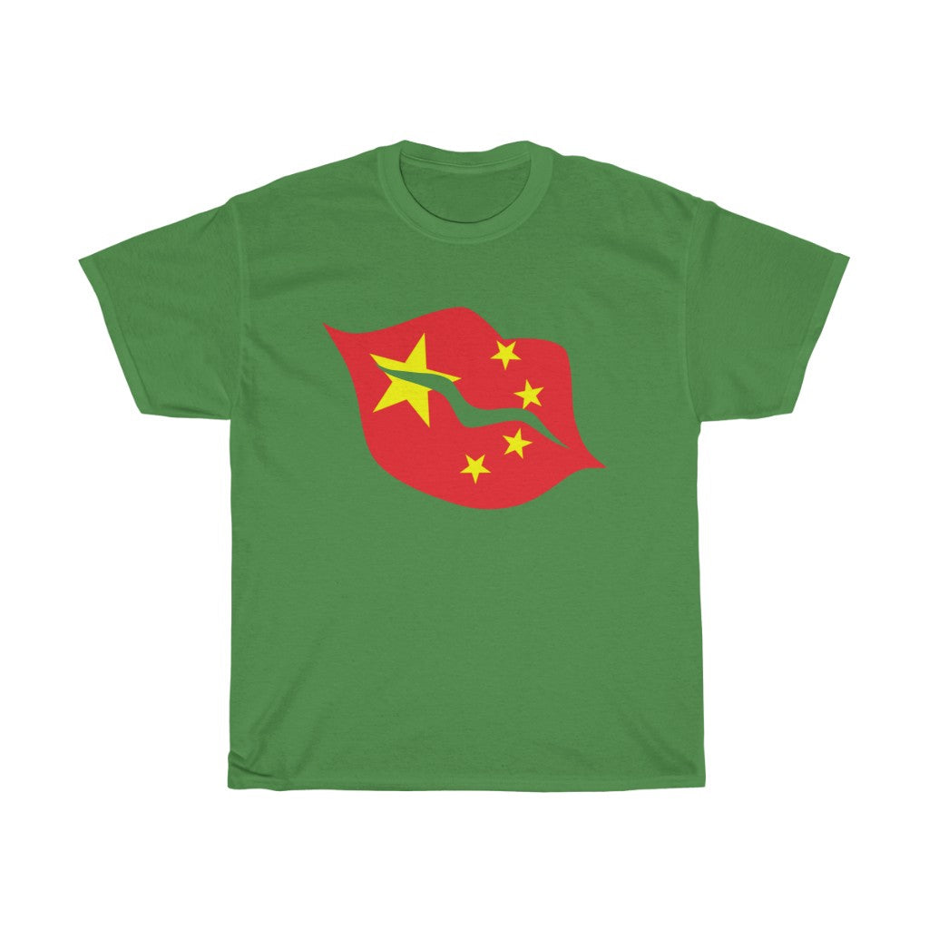 China Lips Flag Standard Tee - Unisex