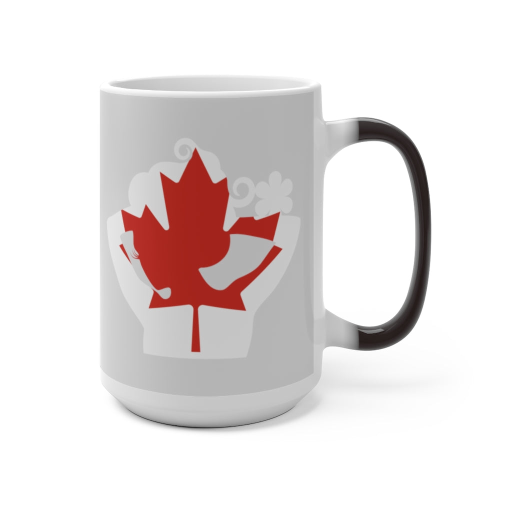 Canada Lady Color Changing Mug