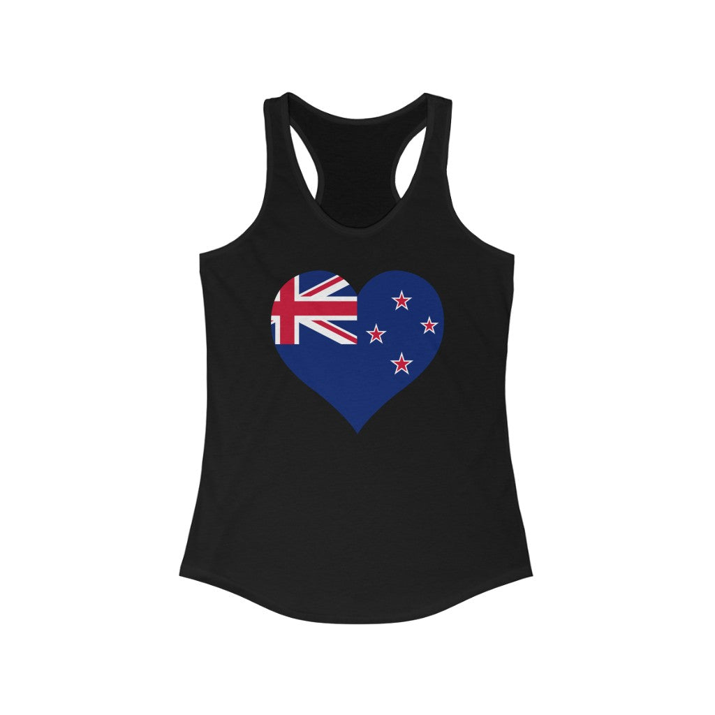 New Zealand Heart Flag Tank - Women