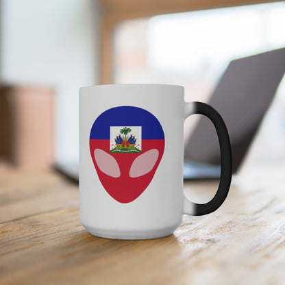Haiti Alien Color Changing Mug
