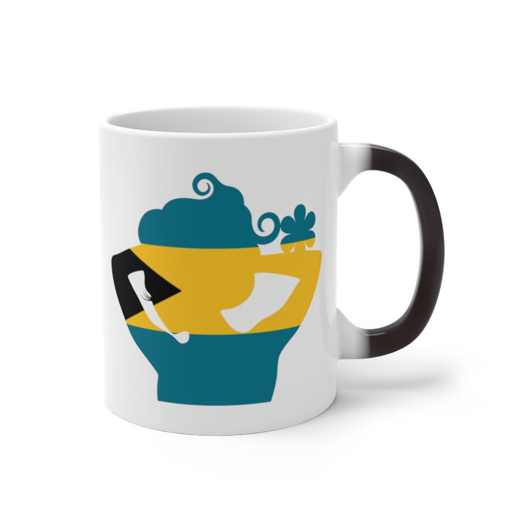 Bahamas Lady Color Changing Mug