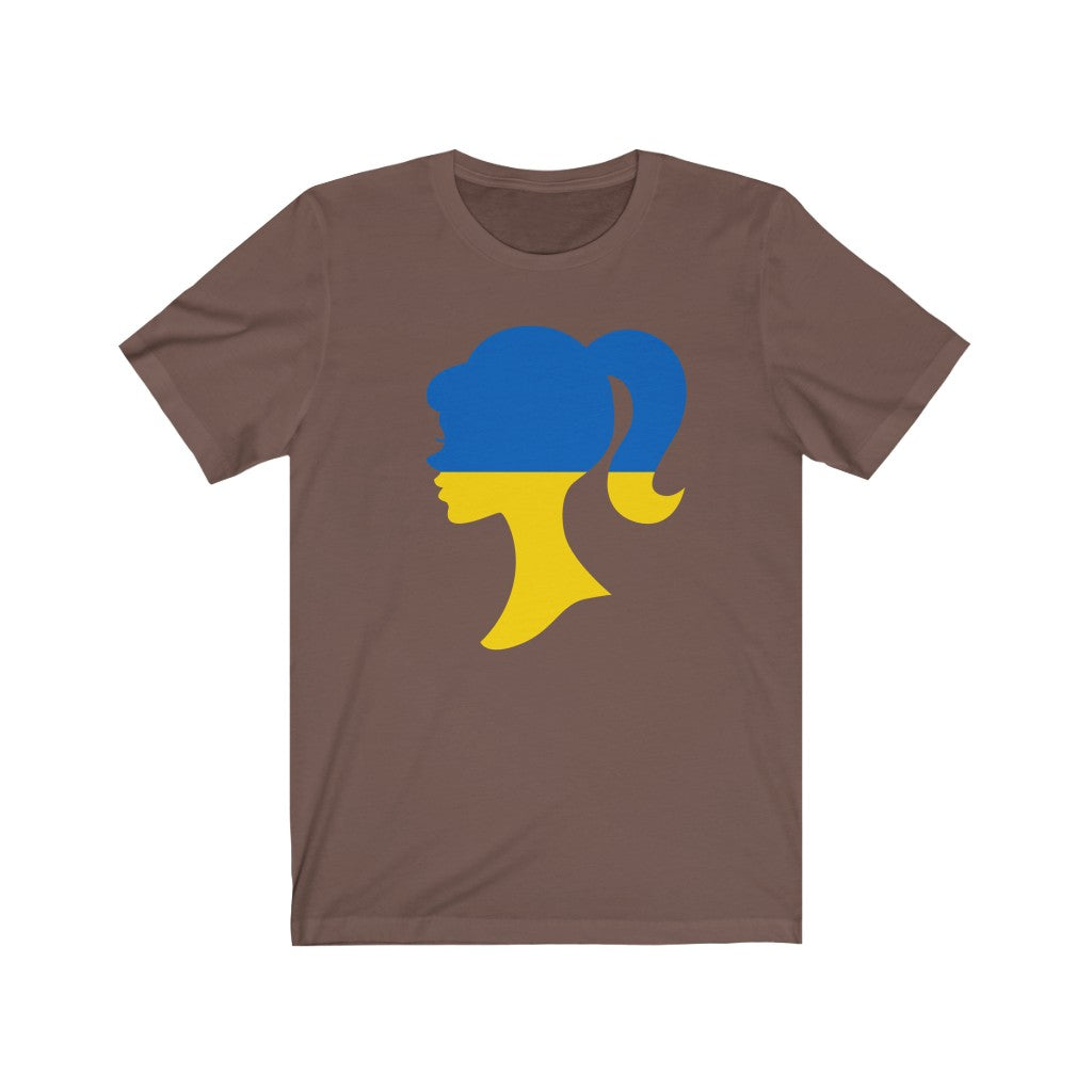 Ukraine Girl Flag Premium Tee - Unisex