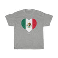 Mexico Heart Flag Standard Tee - Unisex