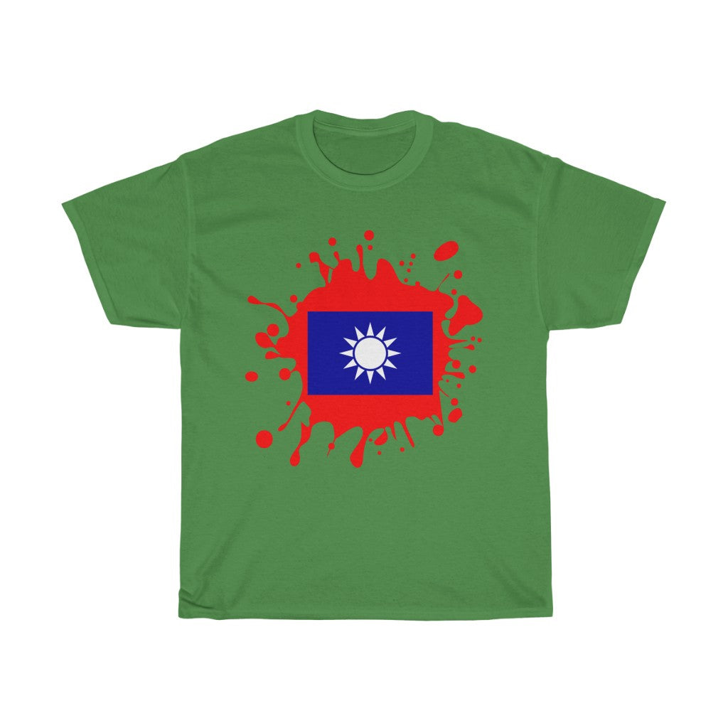 Republic of China (Taiwan) Splat Flag Standard Tee - Unisex