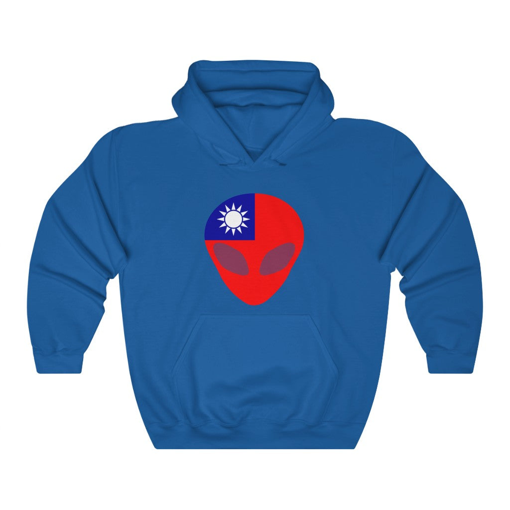 Republic of China (Taiwan) Alien Flag Hoodie Sweatshirt - Unisex