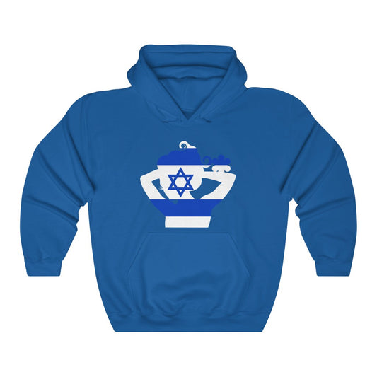 Israel Lady Flag Hoodie Sweatshirt - Unisex