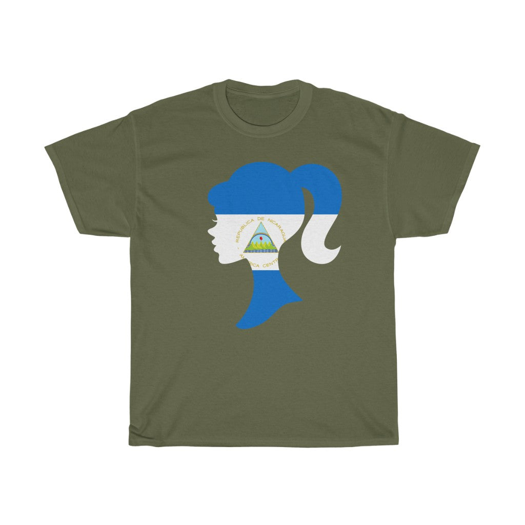 Nicaragua Girl Flag Standard Tee - Unisex