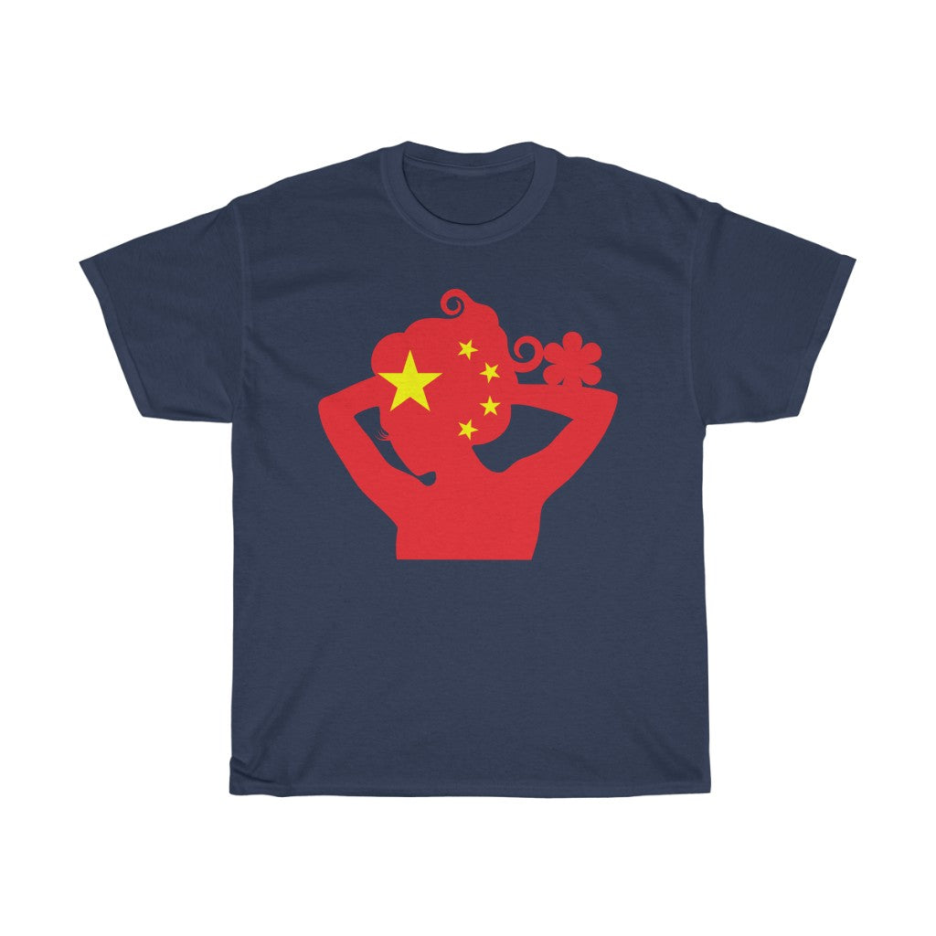 China Lady Flag Standard Tee - Unisex