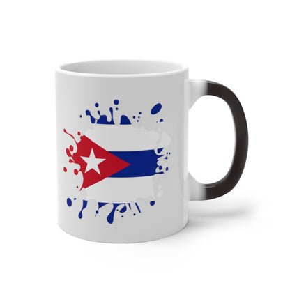 Cuba Splat Color Changing Mug