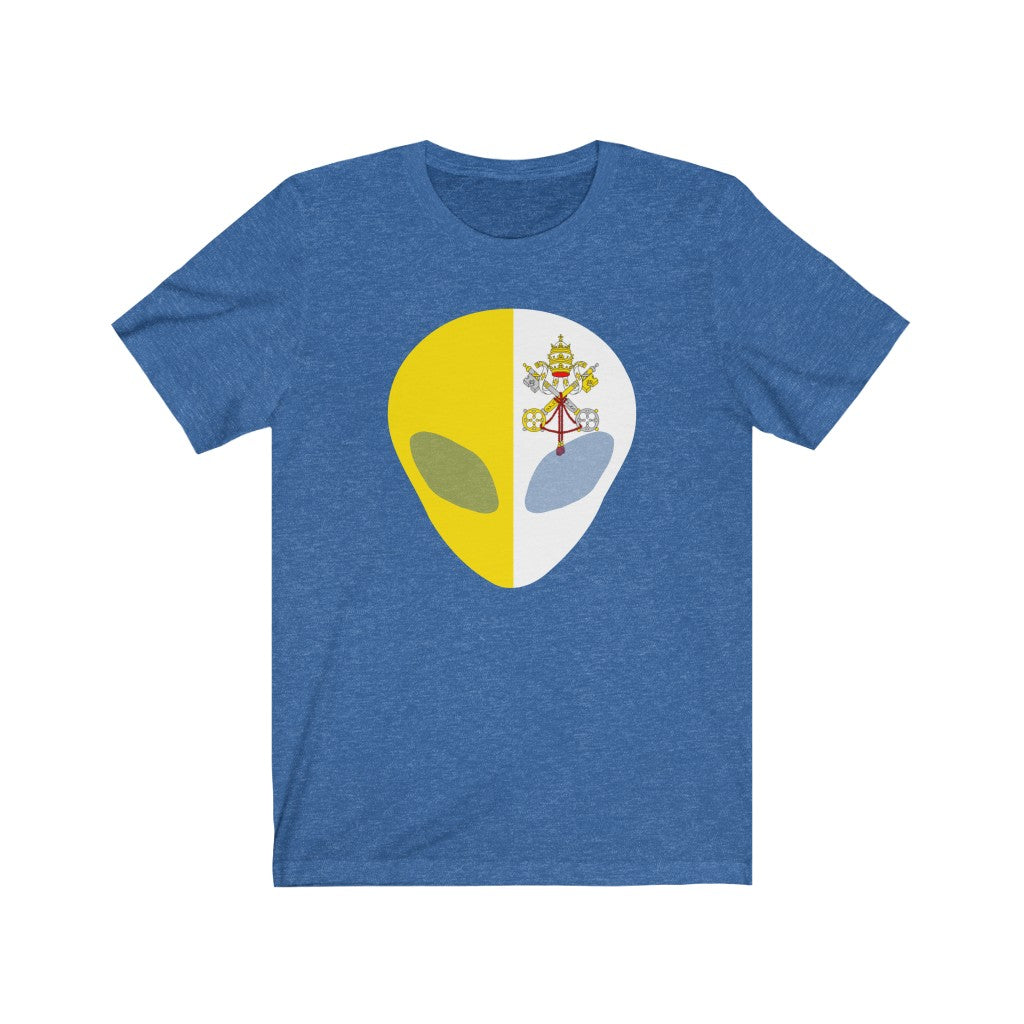 Holy See Alien Flag Premium Tee - Unisex