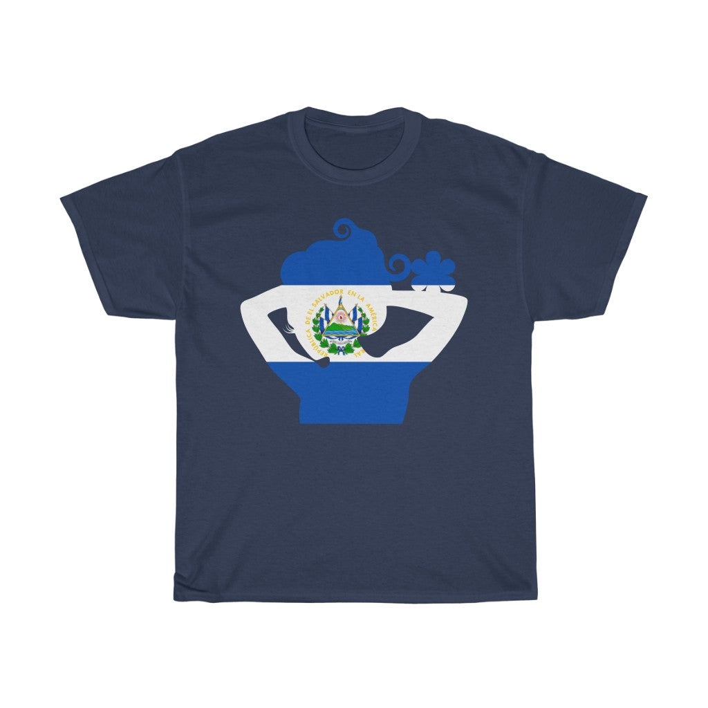 El Salvador Lady Flag Standard Tee - Unisex