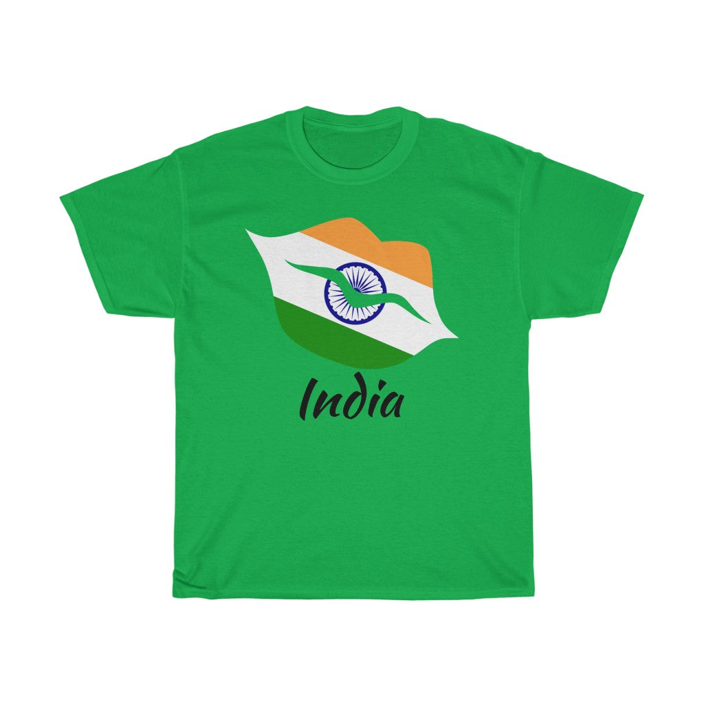 India Lips Flag Standard Tee 1 - Unisex