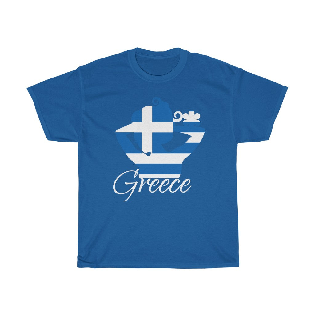 Greece Lady Flag Standard Tee 2 - Unisex