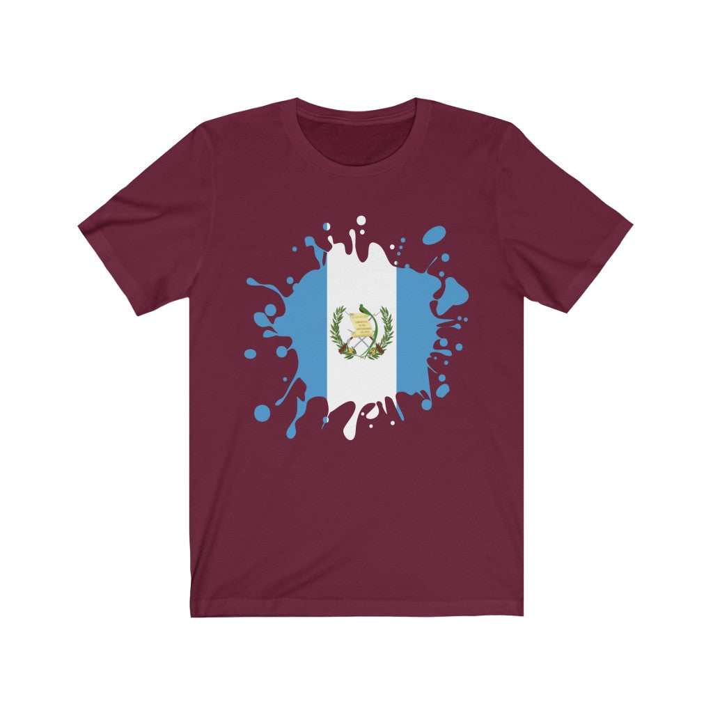 Guatemala Splat Flag Premium Tee - Unisex