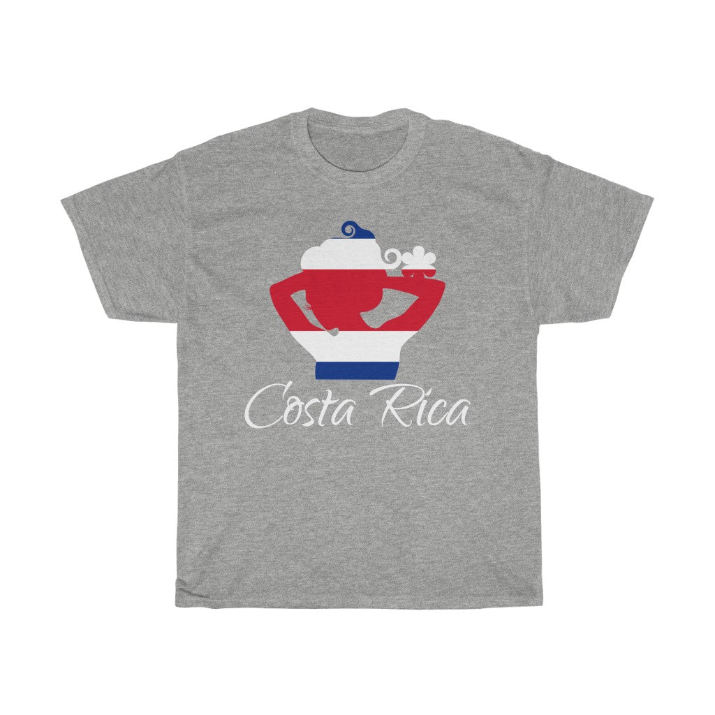Costa Rica Lady Flag Standard Tee 2 - Unisex