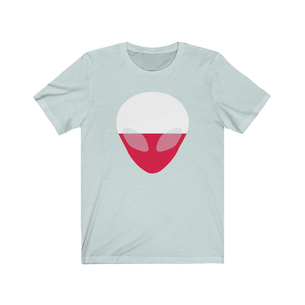 Poland Alien Flag Premium Tee - Unisex
