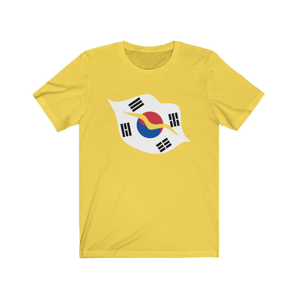 South Korea Lips Flag Premium Tee - Unisex