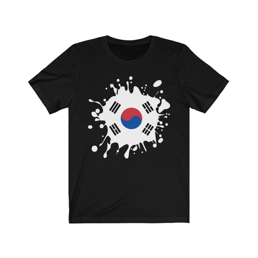 South Korea Splat Flag Premium Tee - Unisex