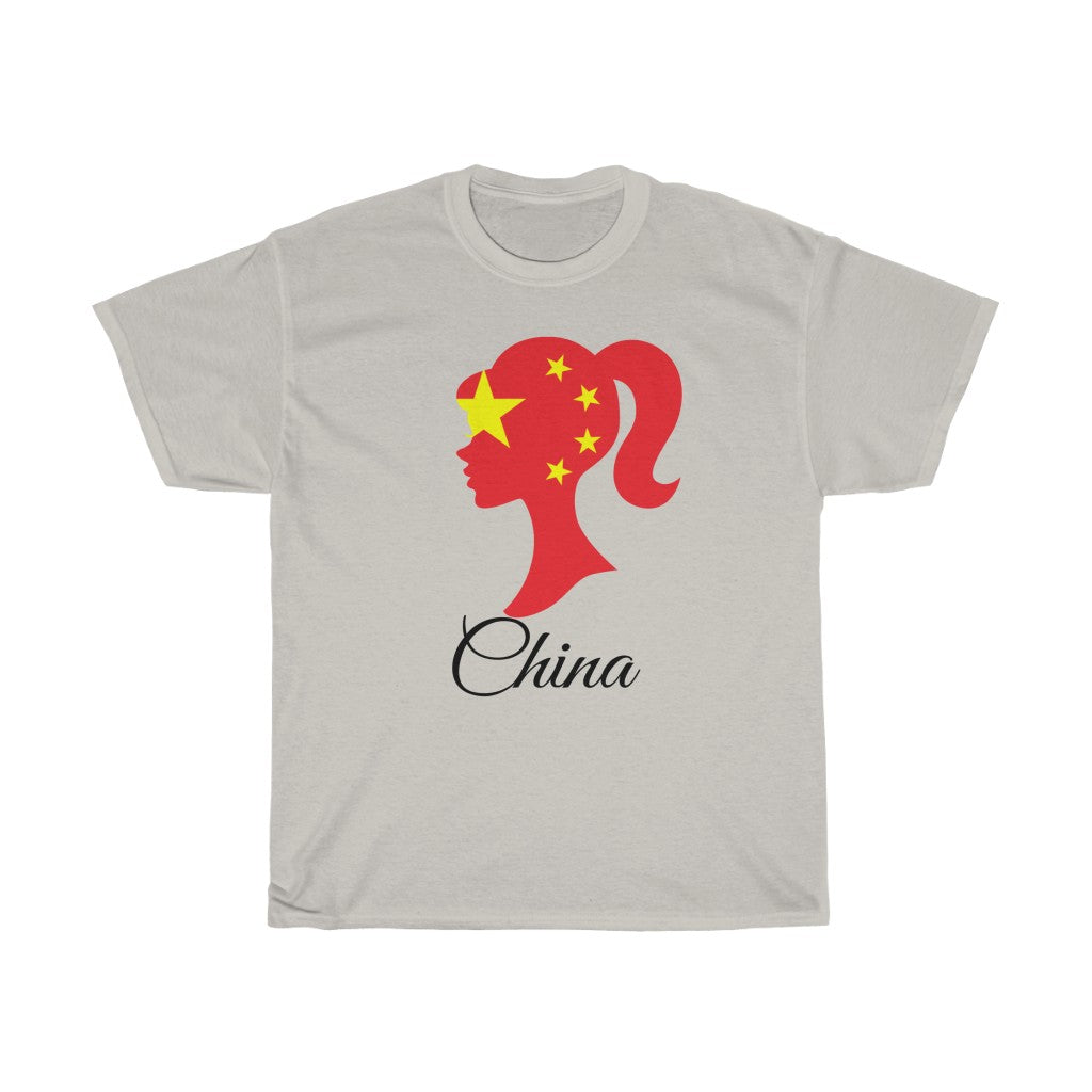 China Girl Flag Standard Tee 1 - Unisex