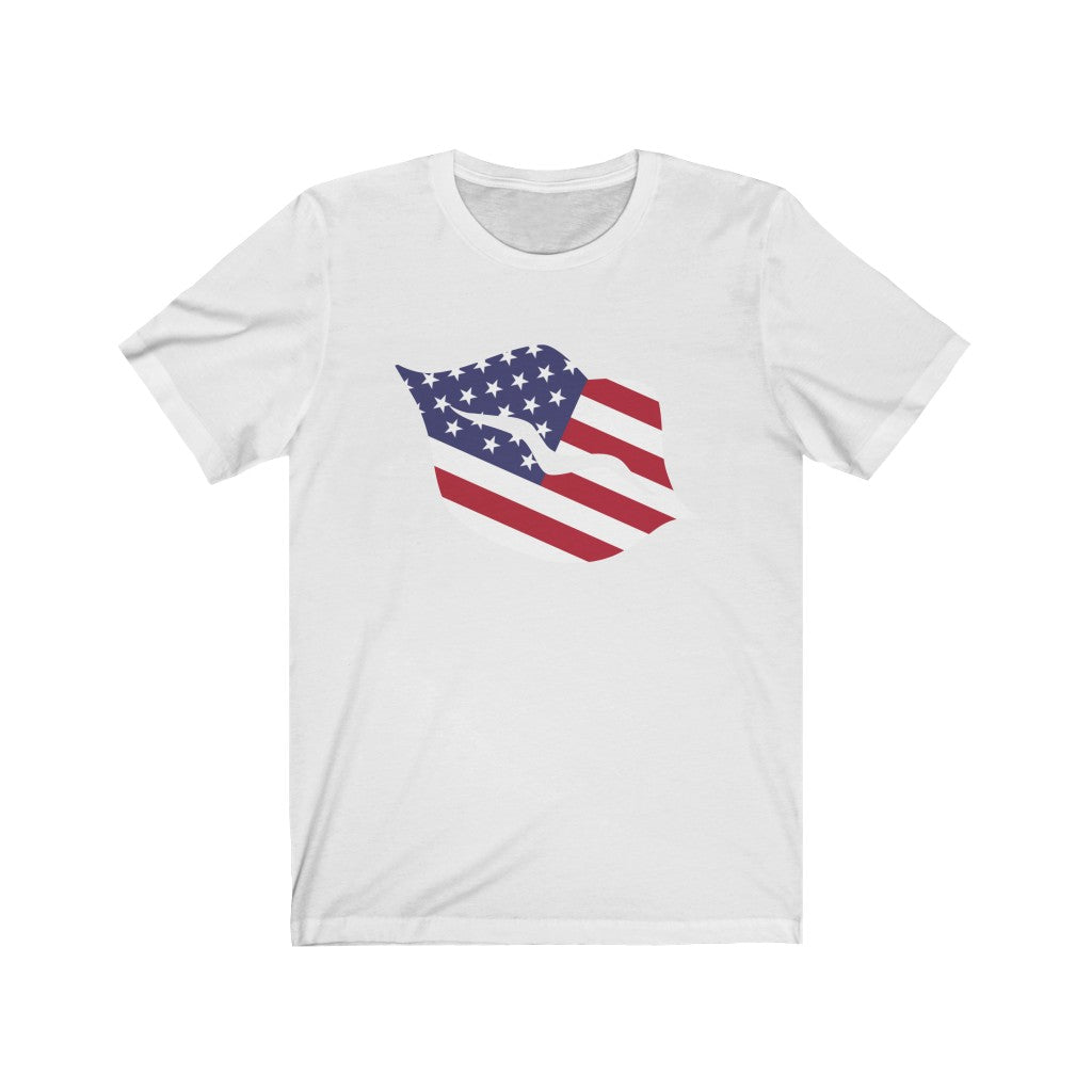 United States of America Lips Flag Premium Tee - Unisex