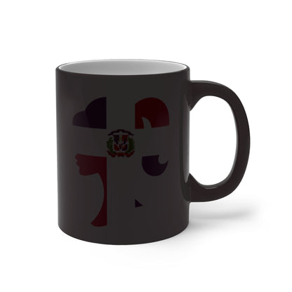 Dominican Republic Girl Color Changing Mug