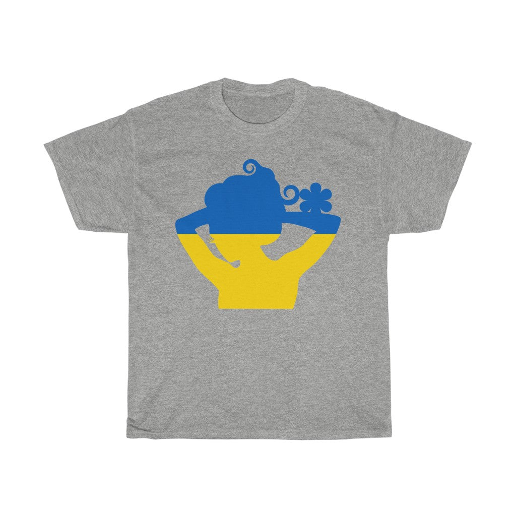 Ukraine Lady Flag Standard Tee - Unisex